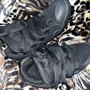 Lanvin Black High-Top Sneakers